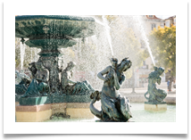 Praca Dom Pedro IV Fountain - Bill Rigby